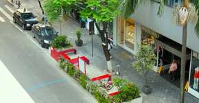 “Zona Verde”, a vaga para pedestres no espaço dominado por carros