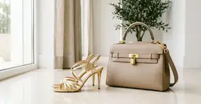 Essa é a sandália dourada que virou febre e combina com absolutamente tudo no seu armário