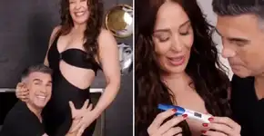 Claudia Raia anuncia que está grávida do 3º filho, aos 55 anos