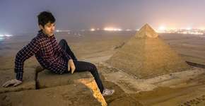 Relembre as fotos proibidas das pirâmides do Egito
