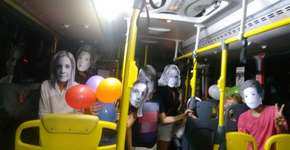 Vídeo: uma festa surpresa no busão com direito a vilãs de novelas