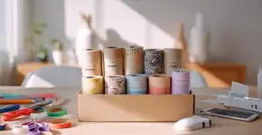 Rolos de papel higiênico resolvem bagunça de cabos em 5 minutos