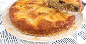 Bolo de banana e maçã sem farinha de trigo