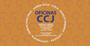 Inscrições para workshop de teatro criativo no CCJ