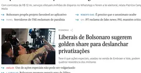 Folha descobre no WhatsApp  segredo ilegal da campanha Bolsonaro