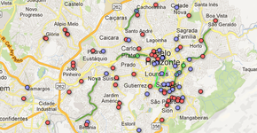 Grupo cria mapa cicloviário de Belo Horizonte