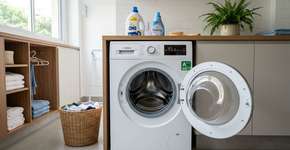 Um detalhe na lavanderia pode reduzir o consumo de energia pela metade