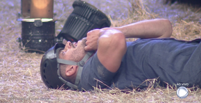 Marcos ganha imunidade em ‘A Fazenda’ e internet se revolta