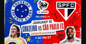 Cruzeiro x São Paulo na Florida Cup – Onde assistir, horários e prováveis escalações