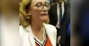 Maria do Rosário teria simulado agressão na Câmara; veja vídeo