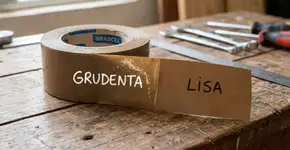 Por que a fita adesiva tem um lado que gruda e um lado que não gruda?