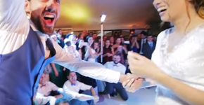 Dança em casamento rende 18 milhões de visualizações na web