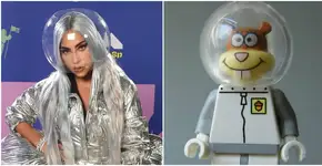 Máscaras que Lady Gaga usou no VMA MTV viram memes no Twitter