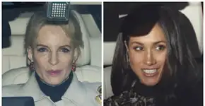 Princesa usa joia considerada racista em evento com Meghan Markle