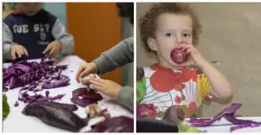 Na escola Ateliê Carambola, todo dia tem experiência sensorial