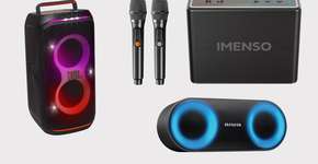 No precinho! Caixas de som da JBL, da Aiwa e da Imenso com até 40% OFF