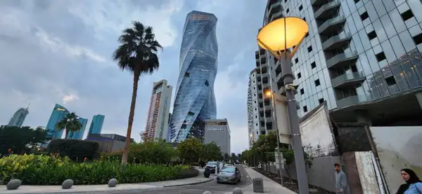 United Tower na baía de Bahrein