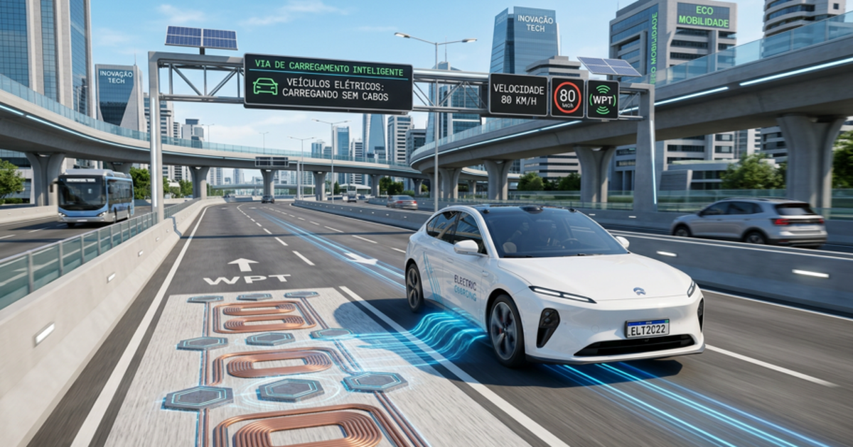 🧲 Cimento magnético: estrada que carrega carros em movimento?