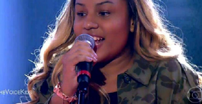 Filha de integrante do Fat Family conquista público do The Voice
