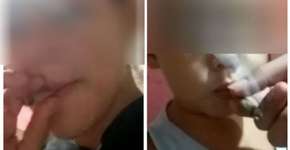 Polícia prende mãe que forçou criança de um ano a fumar maconha