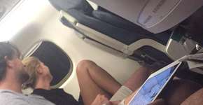 Passageira transmite no Twitter briga de casal em avião