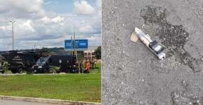 Bomba próxima ao aeroporto de Brasília interdita rua e mobiliza PM