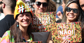 #CarnavalSemAssédio: baixe os adesivos e as placas da campanha