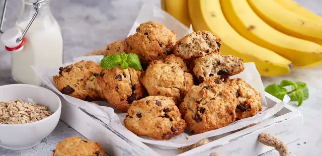Cookies de banana com 5 ingredientes: fáceis, saudáveis e prontos em minutos