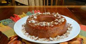 Pudim de pinhão é a sua nova receita preferida de inverno