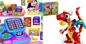 Seleção de brinquedos com desconto para economizar no Dia das Crianças