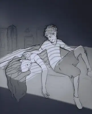 Artista faz ilustrações do dia a dia ao lado de sua esposa