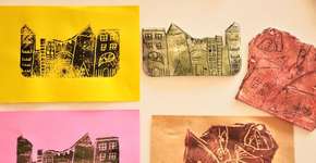 Aprenda a técnica de gravura usando isopor