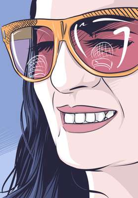 Arte sobre o Sarau da Cidade de Deus - Rio de Janeiro