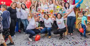 Projeto faz festa de aniversário para crianças que moram em abrigos