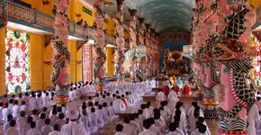 Templo Cao Dai: uma curiosa religião no Vietnã