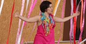 Contação de história na Praça Victor Civita