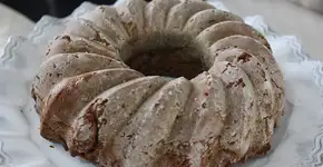 Bolo de Café sem glúten e sem lactose