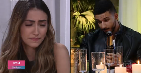 Jovem faz surpresa no Mais Você e reação da namorada é a pior possível