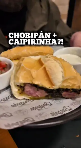 "Ainnn mas choripán não vai molho de alho!" Antes que...