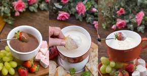 3 receitas de fondue fáceis e baratas feitas no micro-ondas