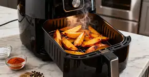 Como assar batatas doces na air fryer sem óleo: Este é o segredo para deixá-las macias e não ressecadas