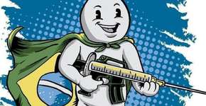 Eduardo Bolsonaro posta charge de ‘Zé Gotinha miliciano’ e é detonado na web