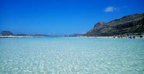 Balos, uma das praias mais famosas de Creta