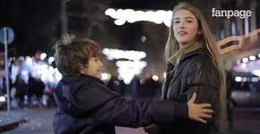 Vídeo mostra a reação de meninos ao pedido de que batessem em uma menina