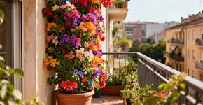 A árvore perfeita para dar cor a um pequeno pátio ou varanda