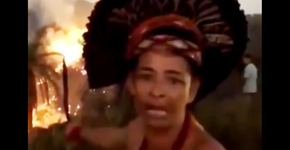 E a Amazônia? Vídeo de índia chorando com floresta em chamas emociona
