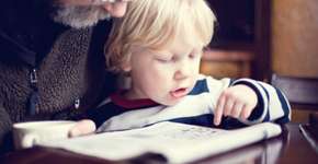 Campanha doa livros infantis para estimular adultos a lerem para crianças