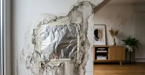 Como usar papel alumínio para verificar a presença de umidade oculta em sua casa