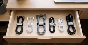 Guardar cabos que não funcionam na gaveta, o que esse pequeno ato diz muito sobre você