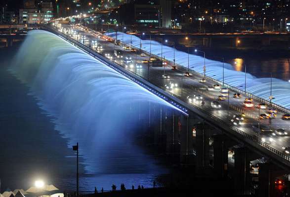 The Banpo Bridge, Coreia do Sul